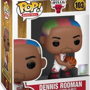 POP Funko NBA Legends: Dennis Rodman - Bulls Home Jersey - Image 2